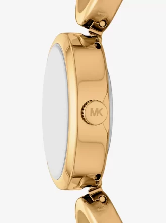 Mini Maude Goldfarbene Gliederuhr