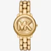 Mini Phoebe Goldfarbene Uhr Mini Phoebe Goldfarbene Uhr