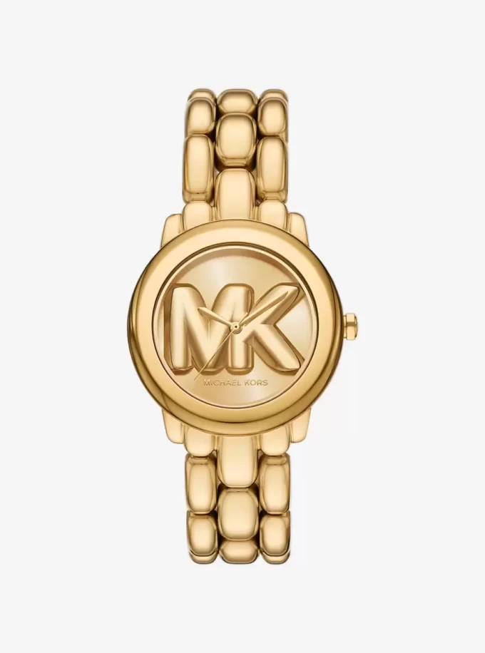 Mini Phoebe Goldfarbene Uhr Mini Phoebe Goldfarbene Uhr
