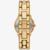 Mini Phoebe Goldfarbene Uhr Mini Phoebe Goldfarbene Uhr