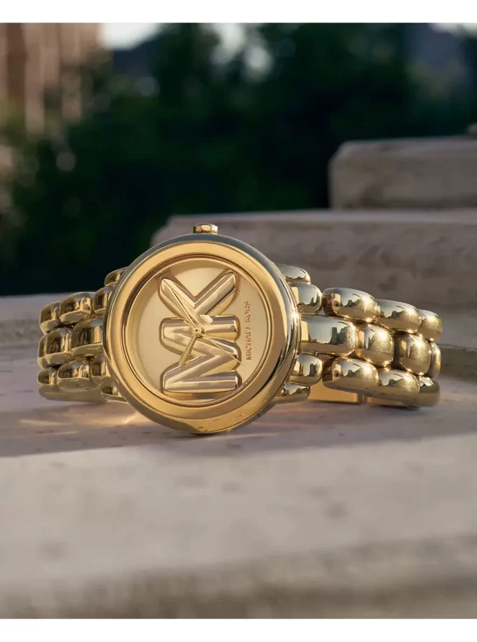 Mini Phoebe Goldfarbene Uhr Mini Phoebe Goldfarbene Uhr