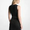 Minikleid mit Nieten