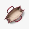 Mirella Medium Metallic Tragetasche mit Logo Mirella Medium Metallic Tragetasche mit Logo
