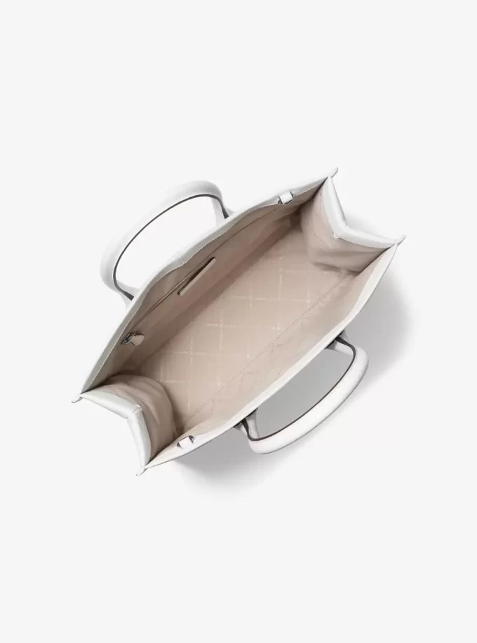 Mirella Medium Tragetasche aus genarbtem Leder
