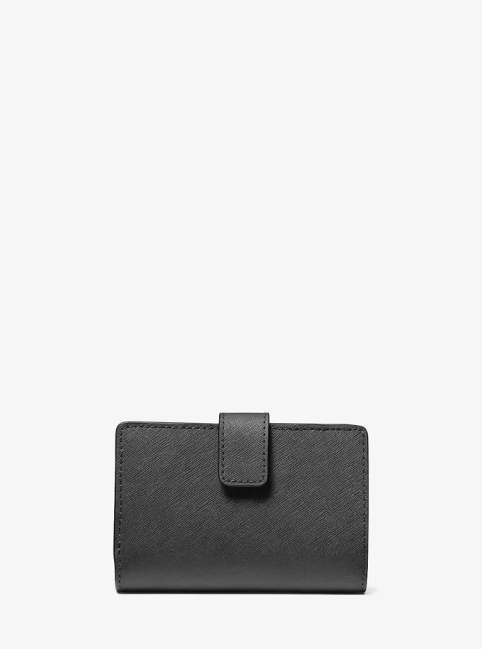 Mittelgroße Geldbörse aus Saffiano-Leder Mittelgroße Geldbörse aus Saffiano-Leder