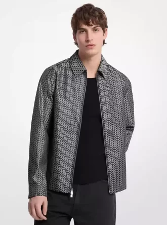 MK2000 Logo Jacquard Jacke