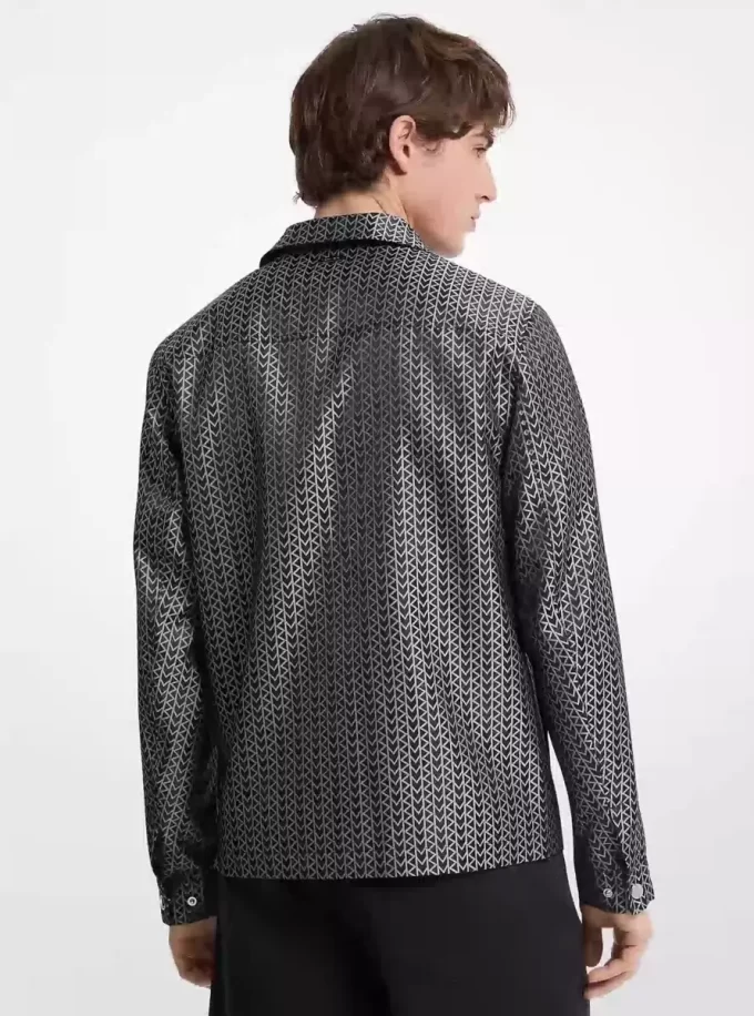 MK2000 Logo Jacquard Jacke