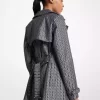 MK2000 Logo Jacquard Trenchcoat