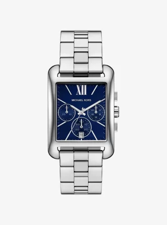 Monroe silberfarbene Uhr