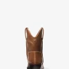 Noemie Distressed-Lederstiefel Noemie Distressed-Lederstiefel