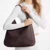 Nolita Große Hobo-Schultertasche aus Nubukleder Nolita Große Hobo-Schultertasche aus Nubukleder
