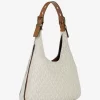 Nolita Große Hobo-Schultertasche mit charakteristischem Logo