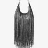 Nolita kleine Hobo-Schultertasche aus Wildleder mit Nieten und Fransen in limitierter Auflage Nolita kleine Hobo-Schultertasche aus Wildleder mit Nieten und Fransen in limitierter Auflage