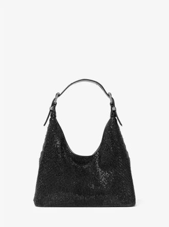 Nolita kleine Hobo-Schultertasche mit Strassbesatz in limitierter Auflage