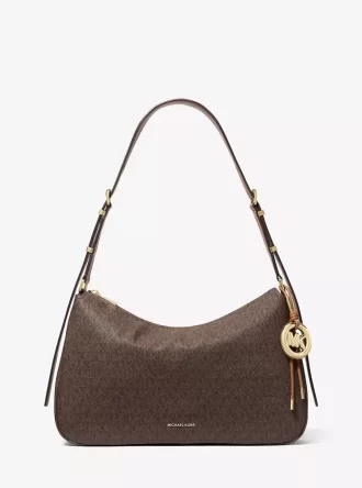 Nolita Medium Schultertasche mit charakteristischem Logo