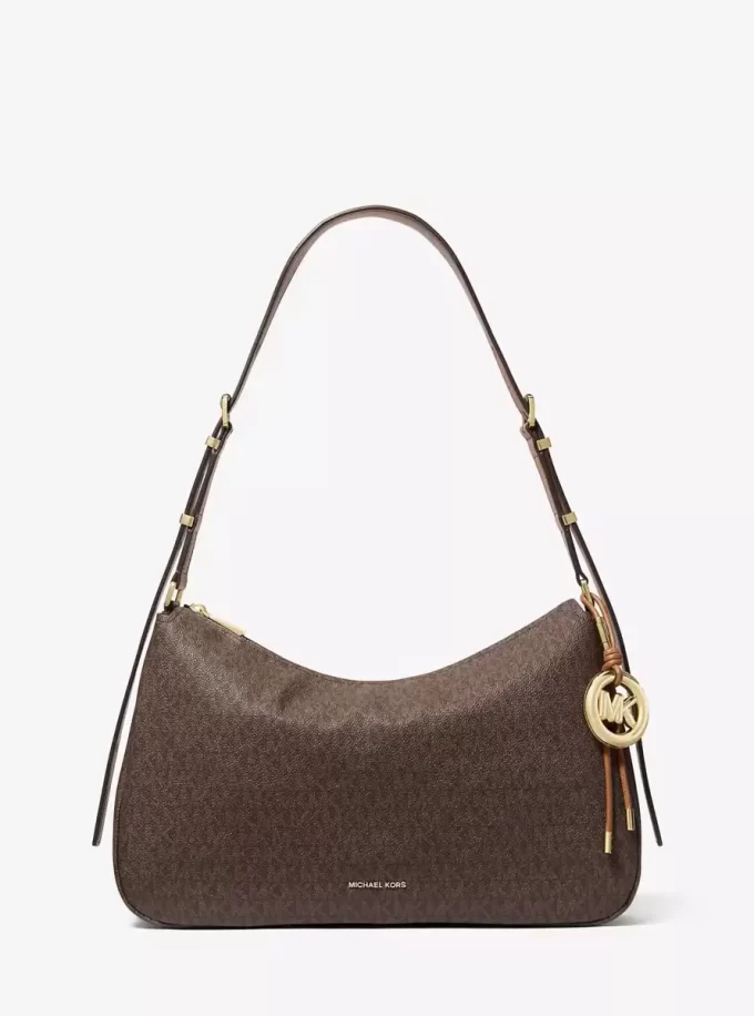 Nolita Medium Schultertasche mit charakteristischem Logo Nolita Medium Schultertasche mit charakteristischem Logo