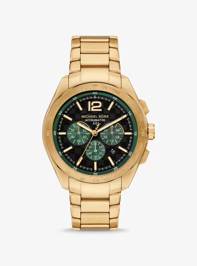 Oversized Accelerator 2.0 Goldfarbene Uhr Oversized Accelerator 2.0 Goldfarbene Uhr