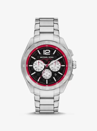 Oversized Accelerator 2.0 Silberfarbene Uhr