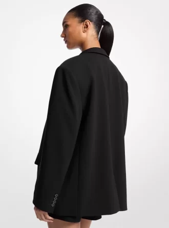 Oversized Crêpe Blazer