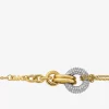 Pavé-ineinandergreifendes Creolenarmband