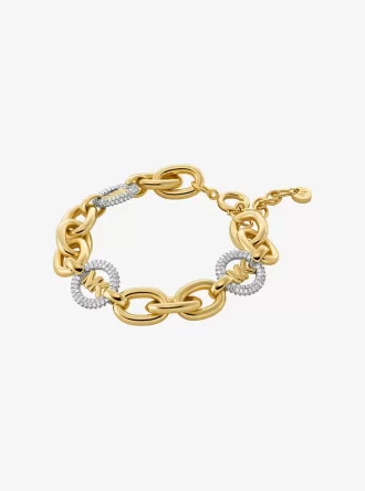 Pavé-Logo-Charm-Kettenarmband