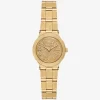 Petite Billie Uhr in mattiertem Goldton Petite Billie Uhr in mattiertem Goldton
