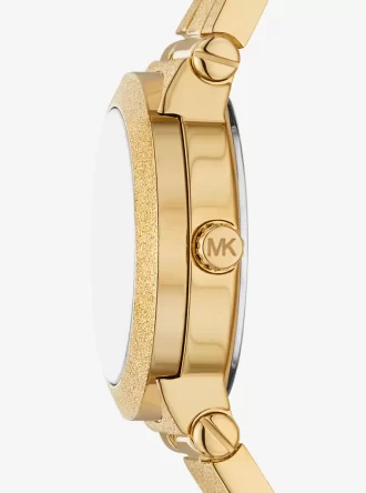 Petite Billie Uhr in mattiertem Goldton Petite Billie Uhr in mattiertem Goldton