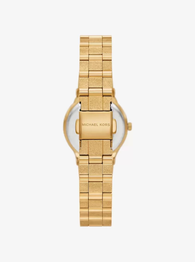 Petite Billie Uhr in mattiertem Goldton Petite Billie Uhr in mattiertem Goldton