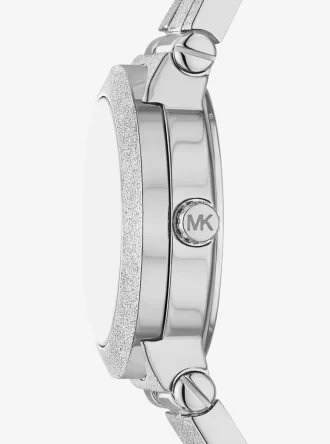 Petite Billie Uhr in mattiertem Silberton Petite Billie Uhr in mattiertem Silberton