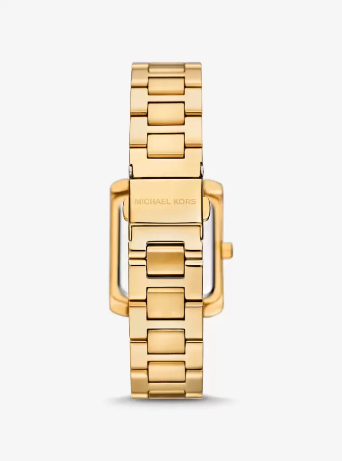 Petite Emery Goldfarbenes Uhren- und Schmuckgeschenkset