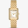 Petite Emery Pavé Gold-Tone Uhr Petite Emery Pavé Gold-Tone Uhr