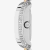 Petite Emery Pavé Zweifarbige Uhr