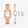 Petite Emery Roségoldfarbenes Uhren- und Schmuck-Geschenkset
