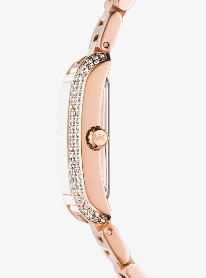 Petite Emery Roségoldfarbenes Uhren- und Schmuck-Geschenkset
