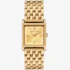 Petite Georgie Goldfarbene Uhr