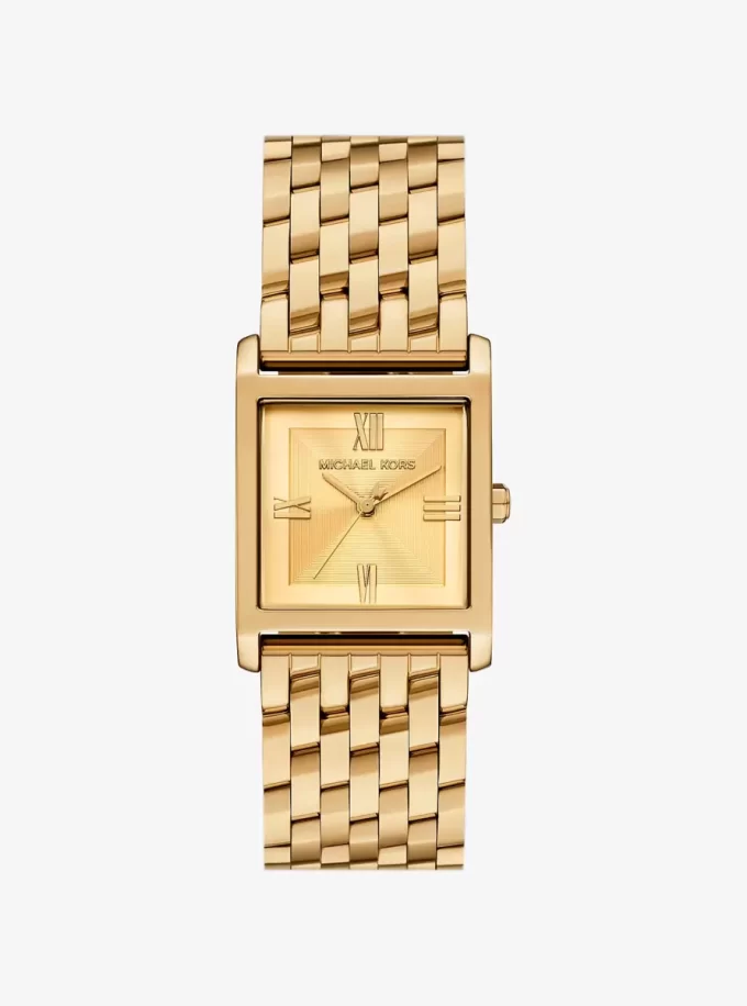 Petite Georgie Goldfarbene Uhr