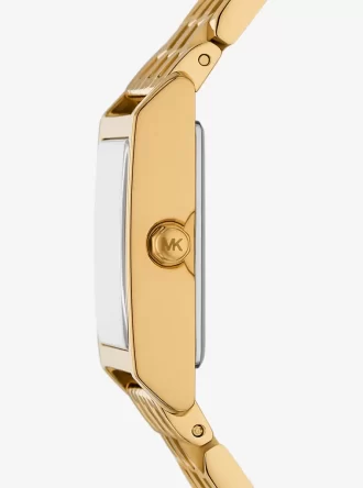 Petite Georgie Goldfarbene Uhr