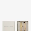 Petite Lexington Pavé Goldfarbenes Uhren- und Schmuckset Petite Lexington Pavé Goldfarbenes Uhren- und Schmuckset