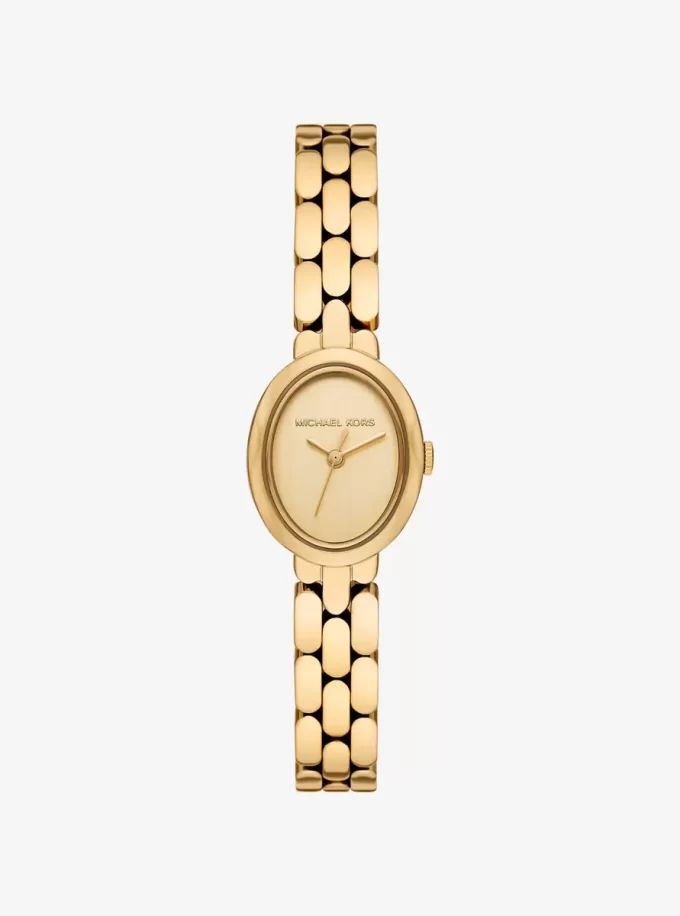 Petite Maude Goldfarbene Uhr Petite Maude Goldfarbene Uhr