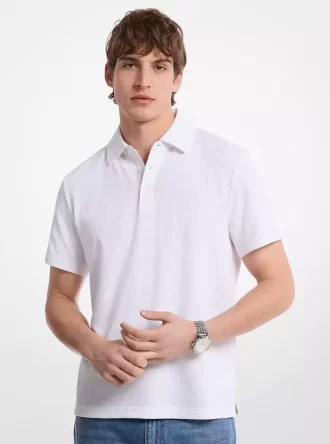 Poloshirt aus Stretch-Baumwolle