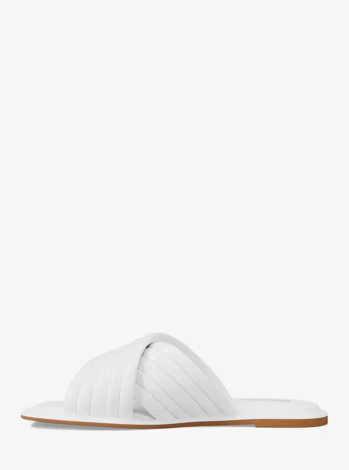 Portia Patent Slide Sandale Portia Patent Slide Sandale
