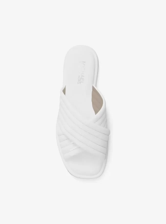 Portia Patent Slide Sandale Portia Patent Slide Sandale
