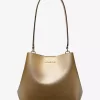 Pratt Medium Metallic Schultertasche Pratt Medium Metallic Schultertasche