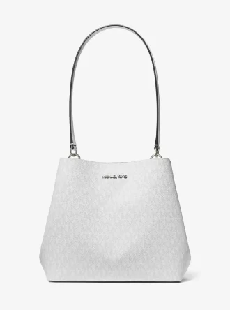 Pratt Medium Schultertasche mit charakteristischem Logo