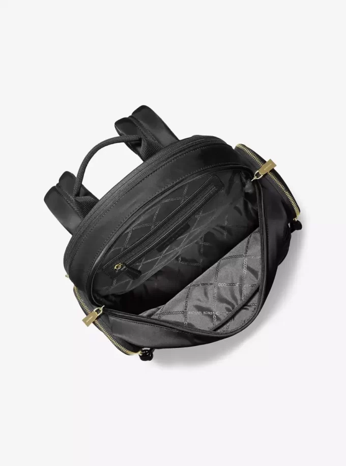 Prescott großer Rucksack aus Nylon-Gabardine Prescott großer Rucksack aus Nylon-Gabardine