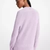 Pullover aus Baumwollmischgewebe mit geflochtenem Logo Pullover aus Baumwollmischgewebe mit geflochtenem Logo