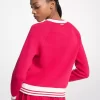 Pullover aus Baumwollmischgewebe mit Logo Pullover aus Baumwollmischgewebe mit Logo