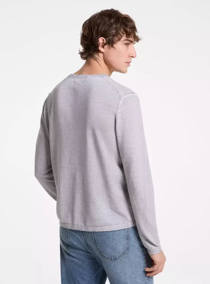 Pullover aus Leinen und Baumwolle Pullover aus Leinen und Baumwolle