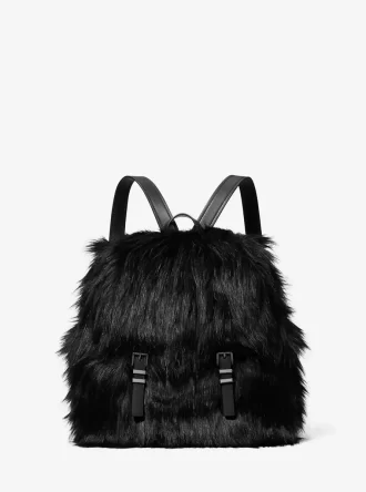 Quinn Rucksack aus Kunstfell (mittelgroß)