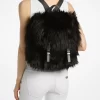 Quinn Rucksack aus Kunstfell (mittelgroß)